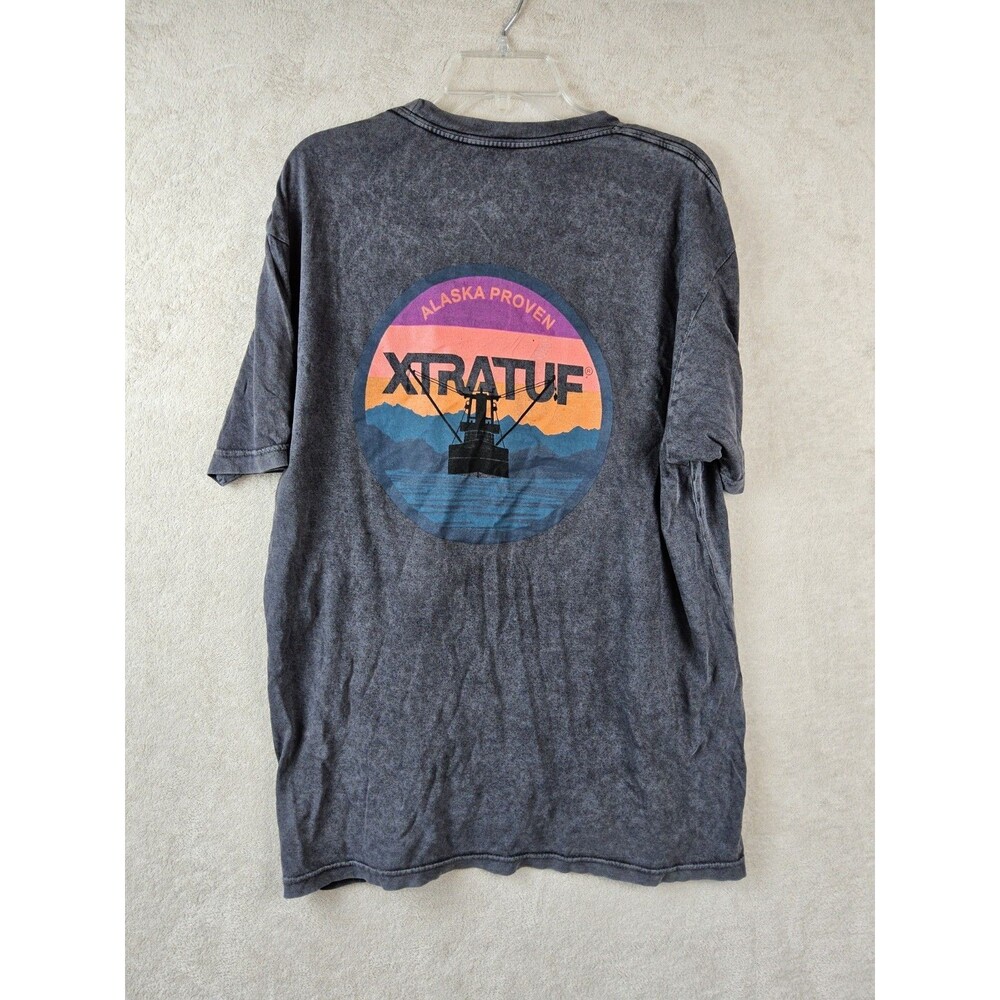 XTRATUF Men's Hand Dyed Alaska Graphic T-Shirt Size XL